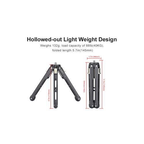  Sunwayfoto Aluminum Alloy Table Top Tripod