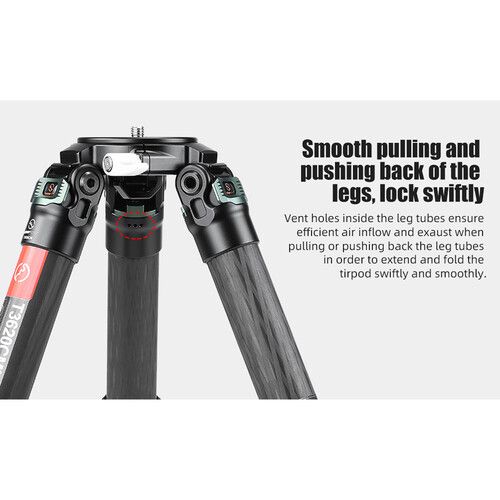  Sunwayfoto T3620CM Master Series Heavy-Duty Carbon Fiber Tripod