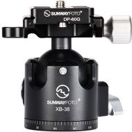 Sunwayfoto XB-38 Low-Profile Ball Head with Screw Knob Clamp