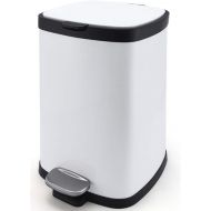 SuoANI Stainless Steel Bin Bedroom Bin with Lid Kitchen Dustbin Simple Human Bins Waste Disposal Unit Home, Kitchen and Garden