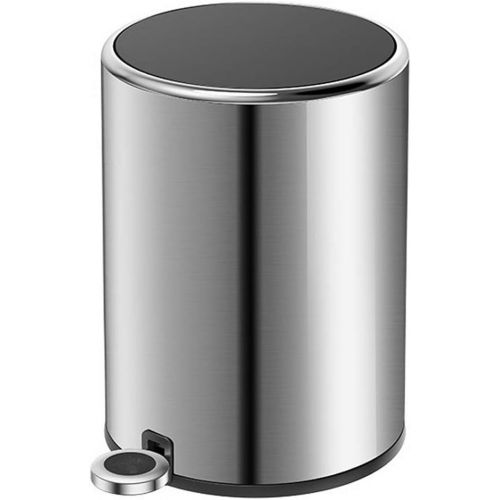  SuoANI Stainless Steel Bin Touch Bins for Kitchen Trash Bin Bathroom Trash Bin Bedroom Waste Bin Kitchen Simple Human Bins