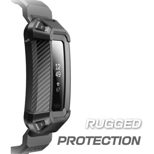  [아마존베스트]SupCase [Unicorn Beetle Pro Bands with Case Designed for Fitbit Alta HR Band,Protective Replacement Wristband Case with Strap for Fitbit Alta HR/Fitbit Alta (Black)