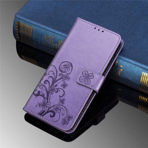  [아마존베스트]Supdigital Galaxy A11 Wallet Case, [Flower Embossed] Premium PU Leather Flip Protective Case Cover with Card Holder and Stand for Samsung Galaxy A11 2020 Release (Blue)