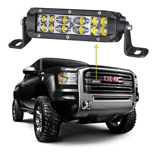  [아마존 핫딜]  [아마존핫딜]Yvoone-Auto LED Light Pods, 2Pcs 6 inch 72W Quad Row LED Light Bar OSRAM Spot Flood Combo Beam Super Slim Fog Lamps Waterproof for Truck Motorcycle Jeep UTV ATV, 2 Years Warranty