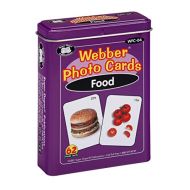 Super Duper Publications | Webber Food Photo Flash Card Deck | Educational Learning Resource for Children