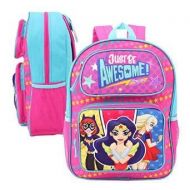 Super Hero Girls Backpack and Lunch Box Set -- Deluxe 16 Backpack with Insulated Lunch Bag Featuring Wonder Woman with Stickers (Superhero Girls School Supplies)