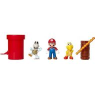 Super Mario Nintendo Dungeon 2.5” Figure Multipack Diorama Set with Accessories