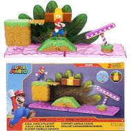 Nintendo Super Soda Jungle Playset Includes 2.5-Inch Mario Figure. Ages 3+ (Officially Licensed)
