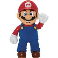 SUPER MARIO It's-A Me, Mario! Collectible Action Figure, Talking Posable Mario Figure, 30+ Phrases and Game Sounds ? 12 Inches Tall!, Orange
