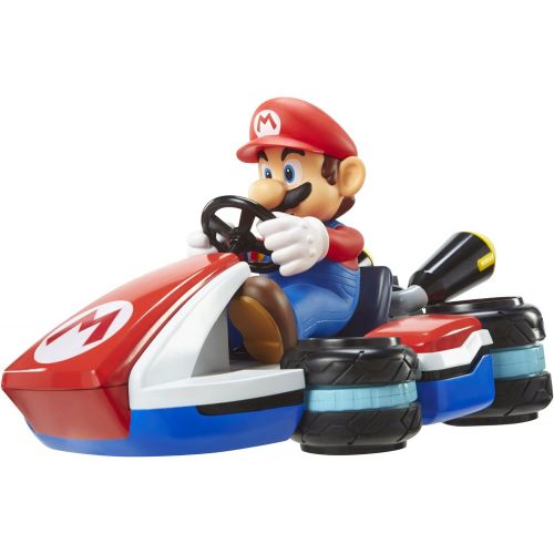슈퍼마리오 Super Mario 02497 Nintendo Super Mario Kart 8 Mario Anti-Gravity Mini RC Racer 2.4Ghz