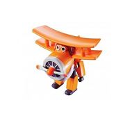 Super Wings - Transforming Grand Albert Toy Figure, Plane, Bot, 5 Scale