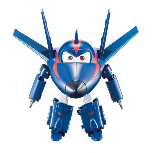  Super Wings US730204 Transforming Toy Figures, Jett Todd Astra & Agent Chase, Scale, 5