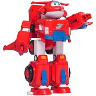 Super Wings - Jetts Super Robot Suit Large Transforming Toy Vehicle | Includes Jett | 5 Scale, Model:US720331