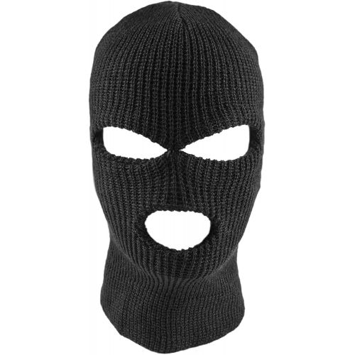  [아마존베스트]Super Z Outlet Knit Sew Outdoor Full Face Cover Thermal Ski Mask