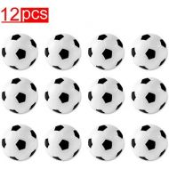 [아마존베스트]Table Soccer Foosballs Replacements Mini Black and White Soccer Balls - Set of 12