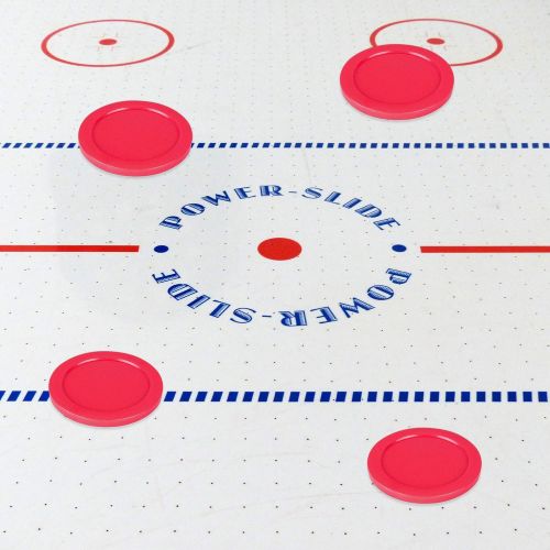  [아마존베스트]Super Z Outlet Home Air Hockey Red Replacement 2.5 Pucks for Game Tables, Equipment, Accessories (4 Pack)
