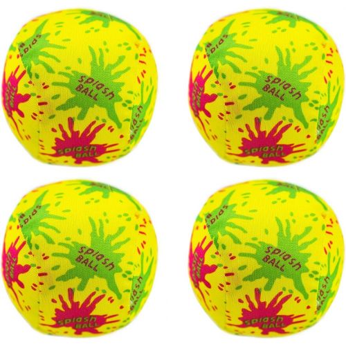  Super Z Outlet Water Splash Balls for Pool, Summer Beach Soaking Games and Fun Children Party Activities (12 Pack)