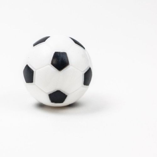  Super Z Outlet Table Soccer Foosballs Replacements Mini Black and White Soccer Balls - Set of 12