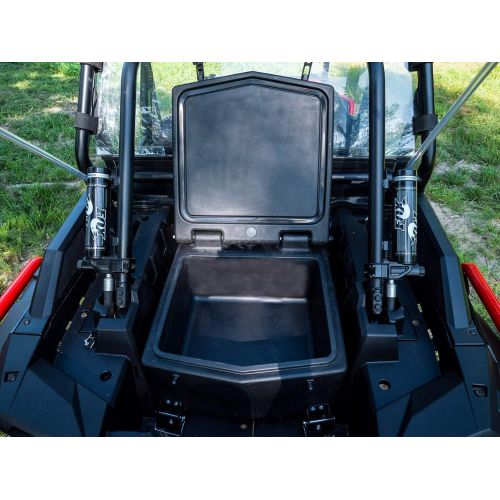  SuperATV.com SuperATV Heavy Duty Insulated Rear Cooler/Cargo Box for Polaris RZR XP 1000/4 1000 (2014+) - Sealed Lid Keeps Ice In & Mud Out!