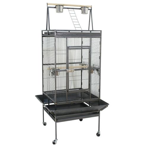  SuperDealUsa Super Deal 53/61/68 Large Bird Cage Play Top Parrot Chinchilla Cage Macaw Cockatiel Cockatoo Pet House