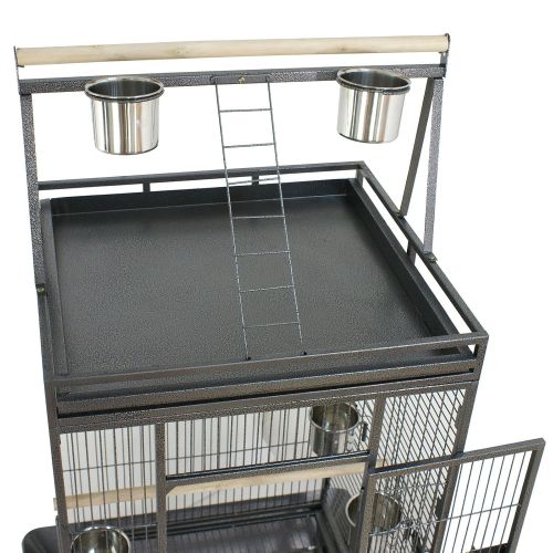  SuperDealUsa Super Deal 53/61/68 Large Bird Cage Play Top Parrot Chinchilla Cage Macaw Cockatiel Cockatoo Pet House