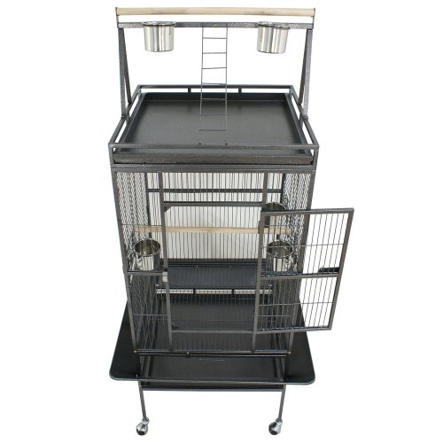  SuperDealUsa Super Deal 53/61/68 Large Bird Cage Play Top Parrot Chinchilla Cage Macaw Cockatiel Cockatoo Pet House