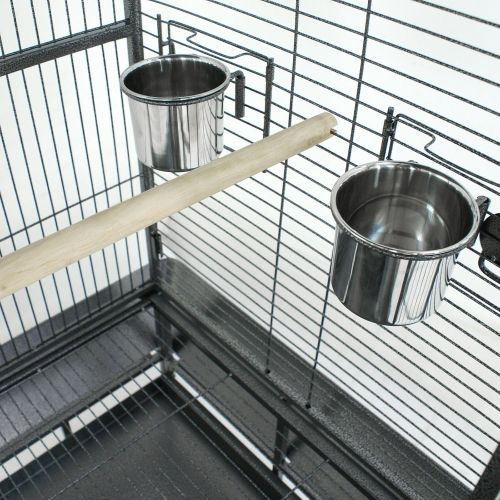  SuperDealUsa Super Deal 53/61/68 Large Bird Cage Play Top Parrot Chinchilla Cage Macaw Cockatiel Cockatoo Pet House