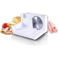 [아마존 핫딜] SuperHandy Meat Slicer Food Deli Bread Cheese 6.7-inch Professional Portable & Collapsible Electric AC 120V 60Hz 100 Watt with a Stainless Steel RSG Solingen Blade