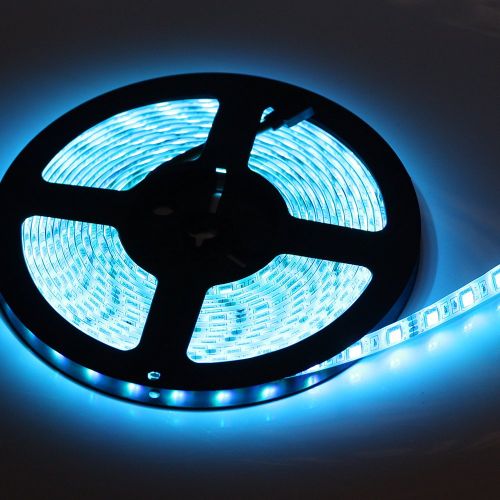  Superdream Waterproof Flexible SMD5050 RGB LED Strip Light Kit with Remote Controller and Power Supply (5M 16.4ft 300LED)