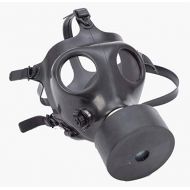 Supergum Israeli Rubber Respirator Mask NBC Protection For Industrial Use, Chemical Handling, Painting, Welding, Prepping with Drinking Straw/Tube