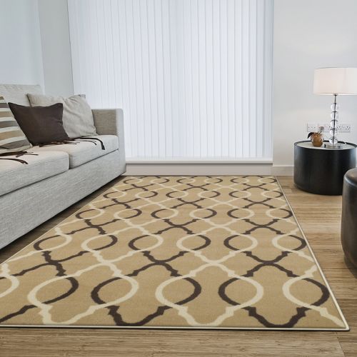  Superior Cadena Collection with 8mm Pile and Jute Backing, Moisture Resistant and Anti-Static Indoor Area Rug