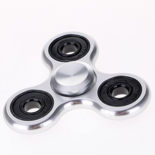  Superior Metalic Fidget Spinner 3 Side