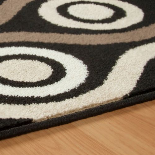  Superior Archer Collection Area Rug, 8mm Pile Height with Jute Backing, Bold Modern Geometric Pattern, Fashionable and Affordable Rugs, 27 x 8 Runner