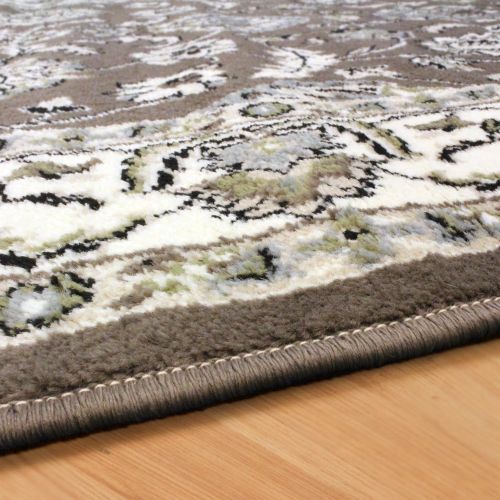  Superior Elegant Lille Area Rug Collection (2X 3)- Brown