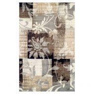 Superior Pastiche Collection Area Rug - Jute Backing, Geometric Modern Area Rug, Neutral Color, Affordable Rug, 8 x 10