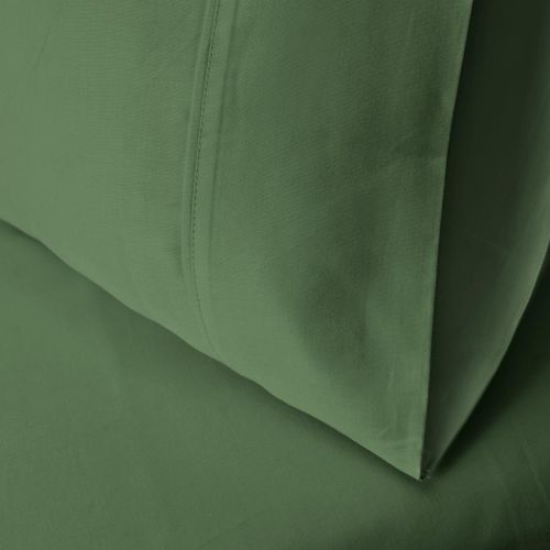  Superior 100% Premium Combed Cotton, 300 Thread Count 4-Piece Bed Sheet Set, Single Ply Cotton, Deep Pocket Fitted Sheets, Soft and Luxurious Bedding Sets - Queen Waterbed, Hunter