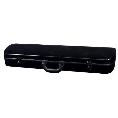  Superior CF-3760B Standard Fiberglass Rectangular Violin Case - Black