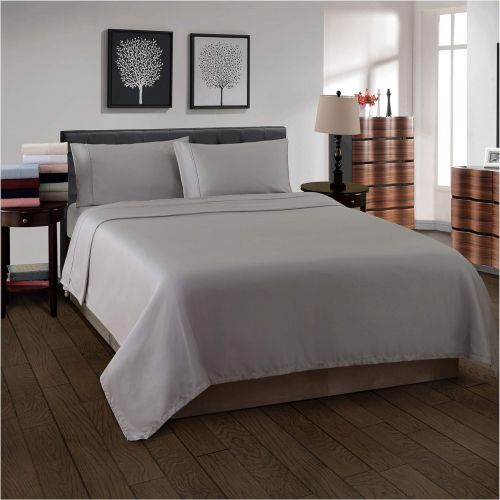  Superior 100% Cotton, 300 Thread Count Wrinkle Resistant, Easy-Care 3-Piece KingCalifornia King Duvet Cover Set, Coral
