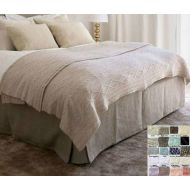 SuperiorCustomLinens Box Bed Skirt  Multiple Colors to Choose  Minimalist Classy
