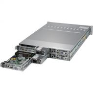 Supermicro SuperServer 2028TR-HTR with Four Hot-Pluggable Systems (2 RU, Black)