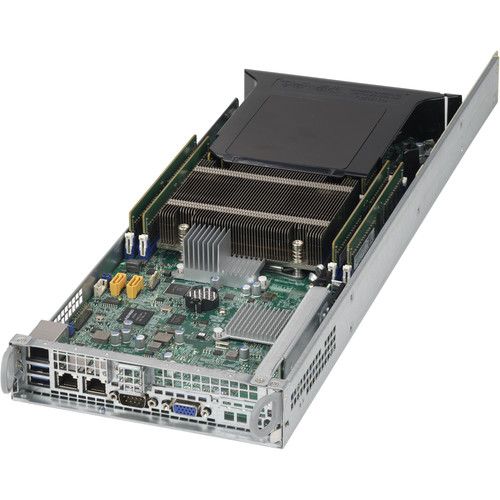  Supermicro SuperServer 2028TR-HTR with Four Hot-Pluggable Systems (2 RU, Black)