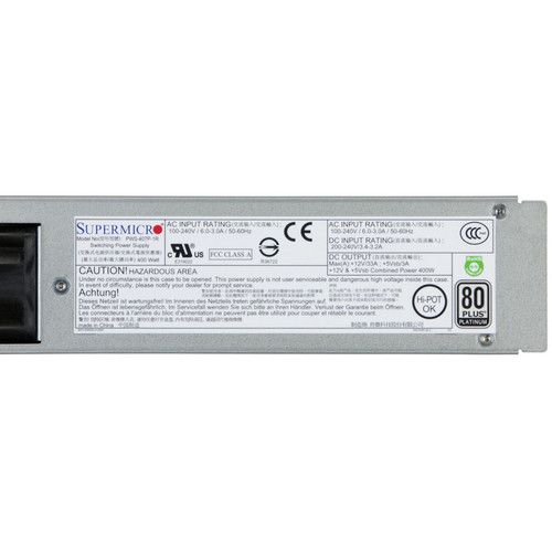  Supermicro AC/DC 240V Input Redundant Power Supply