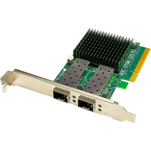  Supermicro The Ultimate Dual-Port 10 Gigabit Ethernet Controller with The Flexibility and S (AOC-STGN-I2S)