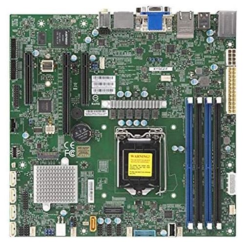  Supermicro MBD-X11SCZ-F-O Motherboard Mbd-X11SCZ-F-O S1151 C246 PCIe SATA uATX Retail