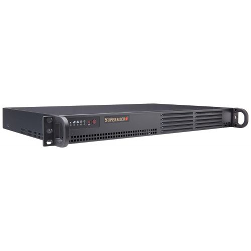  Supermicro SuperServer Atom D510 1U Rackmount Server Barebone System, Black SYS-5015A-PHF