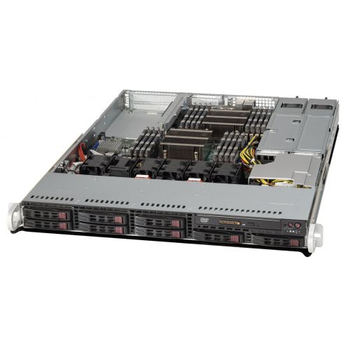  Supermicro 1U Rackmount Server Barebone System Components SYS-1027R-WRF