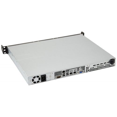  Supermicro SuperServer LGA1150 350W 1U Rackmount Server Barebone System, Black SYS-5018D-MF