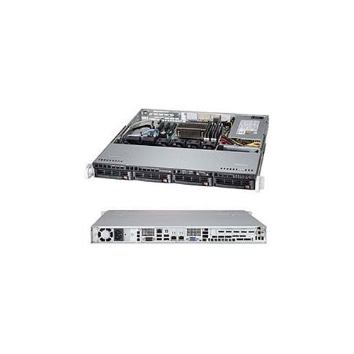  Supermicro Barebone Server SYS-5018D-MTF 1U Xeon E3-1200 LGA1150 C224 SATA PCI Express DDR3 32GB 350W Retail