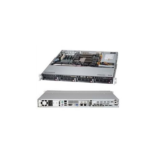  Supermicro System 6017B-MTLF 1U E5-2400 LGA1356 DDR3 PCI Express SATA 350W Retail (SYS-6017B-MTLF)