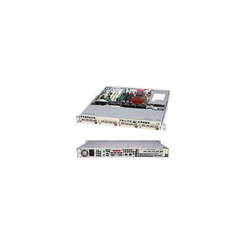  Supermicro CSE-813MTQ-280CB 280W 1U Rackmount Server Chassis (Black) (CSE-813MTQ-280CB)